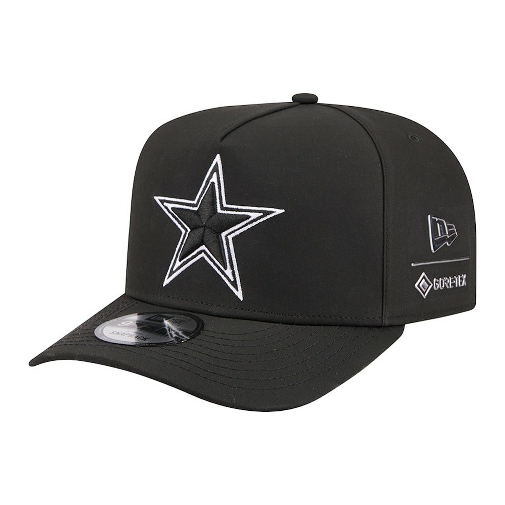 Dallas Cowboys New Era Gore-Tex A-Frame 9FIFTY Snapback Hat Black