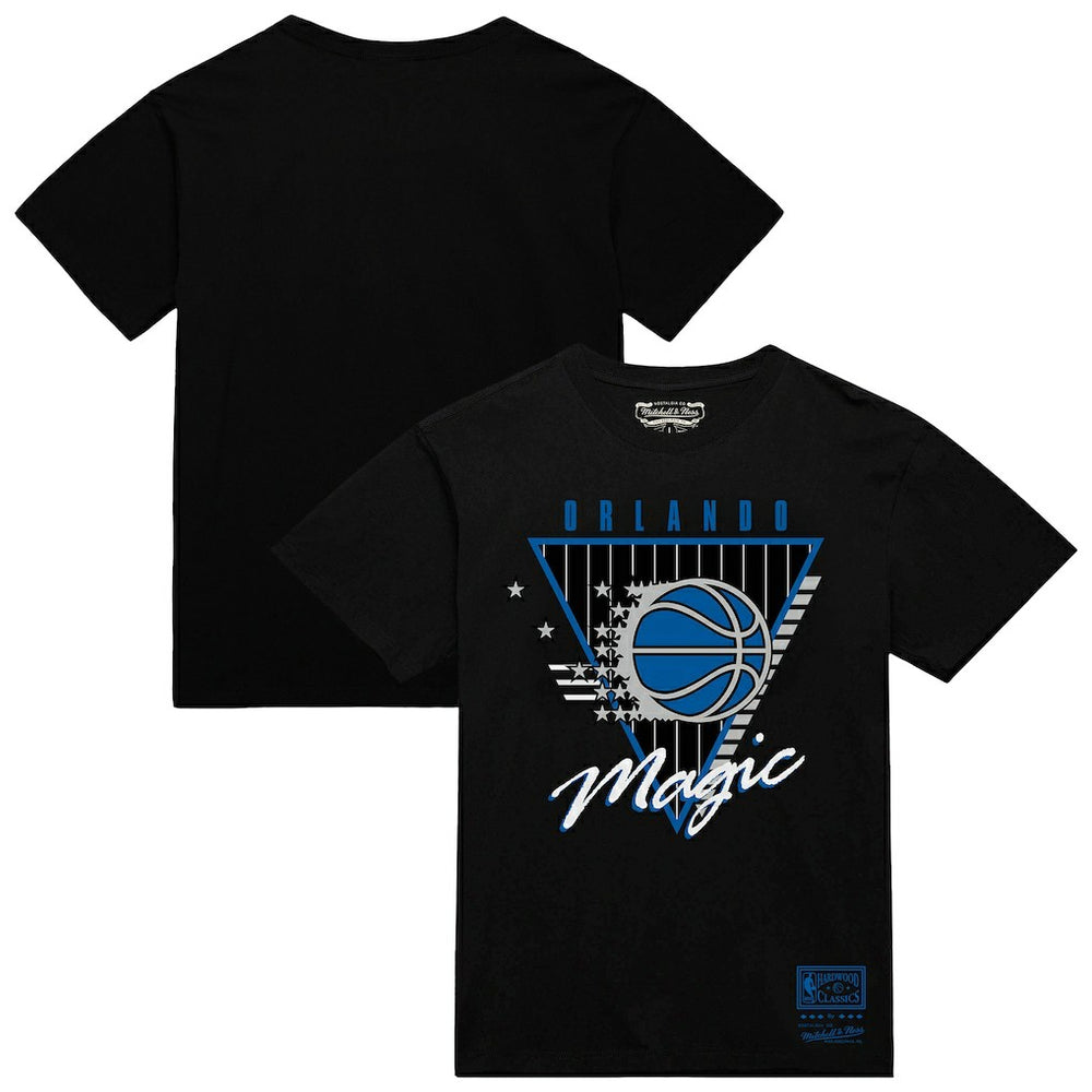 Orlando Magic Worldwide Collection Tri-Logo T-Shirt for sale Black | Mitchell & Ness Lifestyle