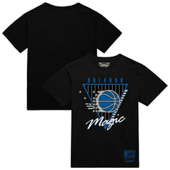 Orlando Magic Worldwide Collection Tri-Logo T-Shirt for sale Black | Mitchell & Ness Lifestyle
