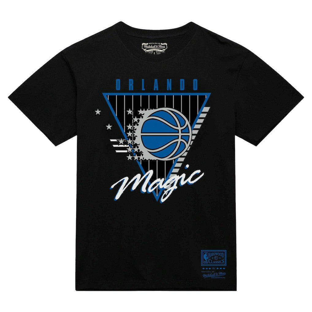 Orlando Magic Worldwide Collection Tri-Logo T-Shirt for sale Black | Mitchell & Ness Lifestyle