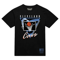 Cleveland Cavaliers Worldwide Collection Tri-Logo T-Shirt for sale Black | Mitchell & Ness US