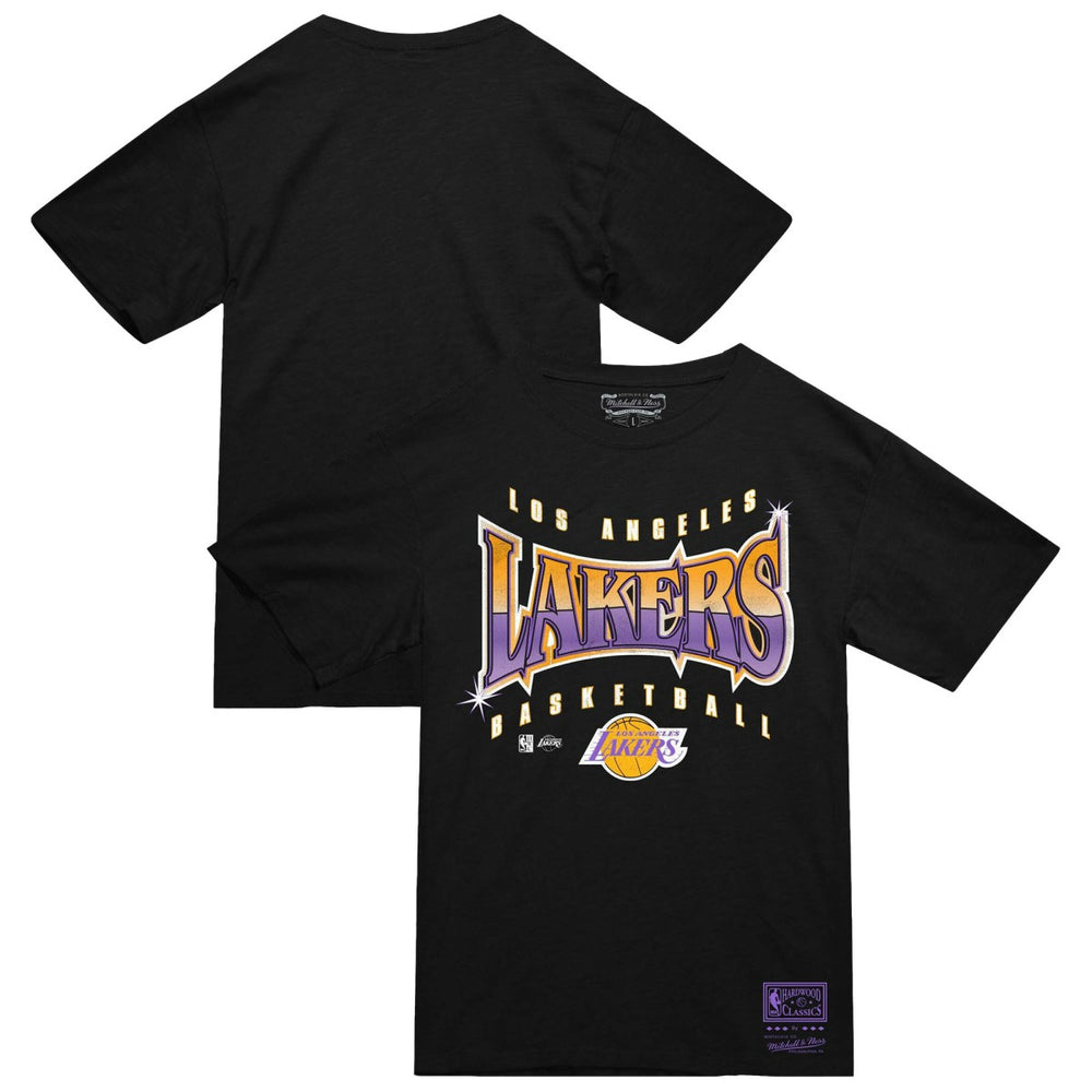 Los Angeles Lakers Worldwide Collection Glow Up T-Shirt Black | Mitchell & Ness Near Me