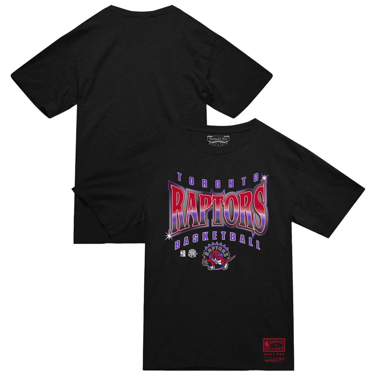 Toronto Raptors Worldwide Collection Glow Up T-Shirt Black | Mitchell & Ness online
