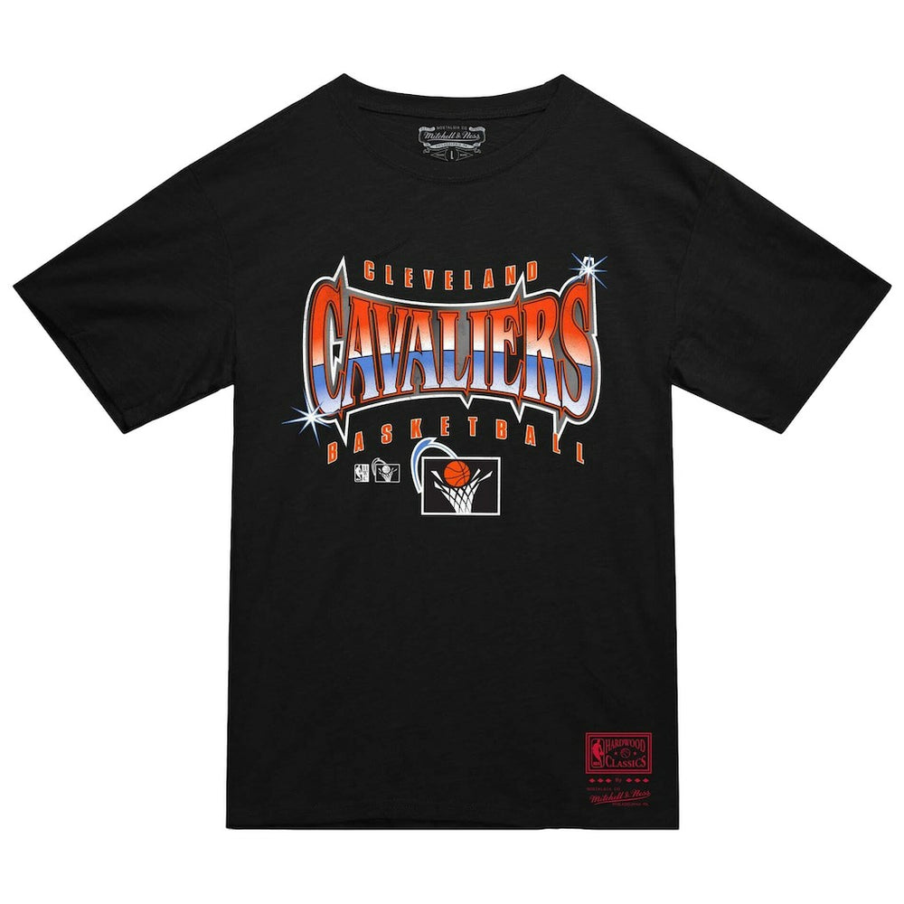 Cleveland Cavaliers Worldwide Collection Glow Up T-Shirt for sale Black | Mitchell & Ness