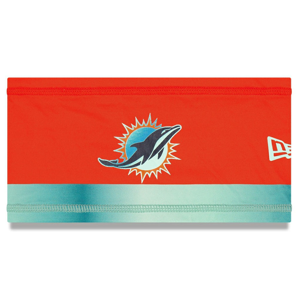 Miami Dolphins New Era 2025 Rivalries Collection Sideline Headband Orange