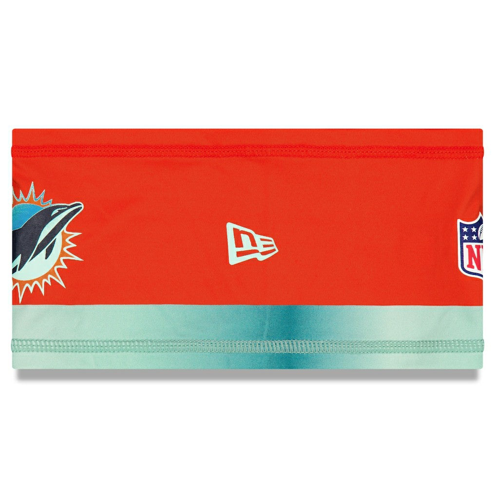 Miami Dolphins New Era 2025 Rivalries Collection Sideline Headband Orange