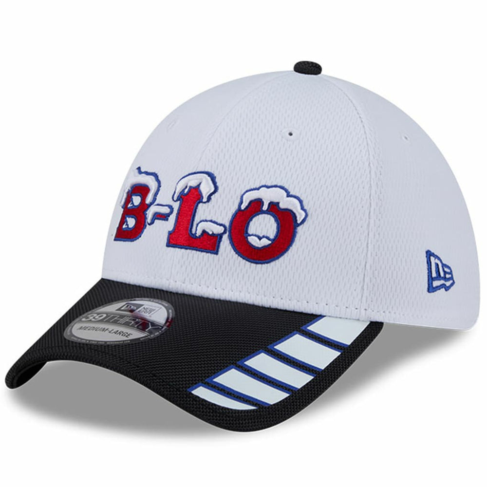 Buffalo Bills New Era 2025 Rivalries Collection Fan Pack 39THIRTY Flex Hat White