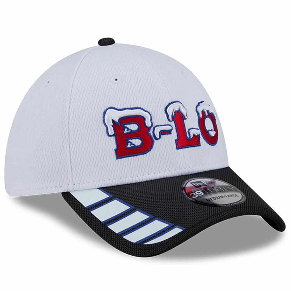 Buffalo Bills New Era 2025 Rivalries Collection Fan Pack 39THIRTY Flex Hat White