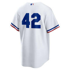 Texas Rangers Nike Home  2025 Jackie Robinson Day Replica Jersey - White - Nike Sale