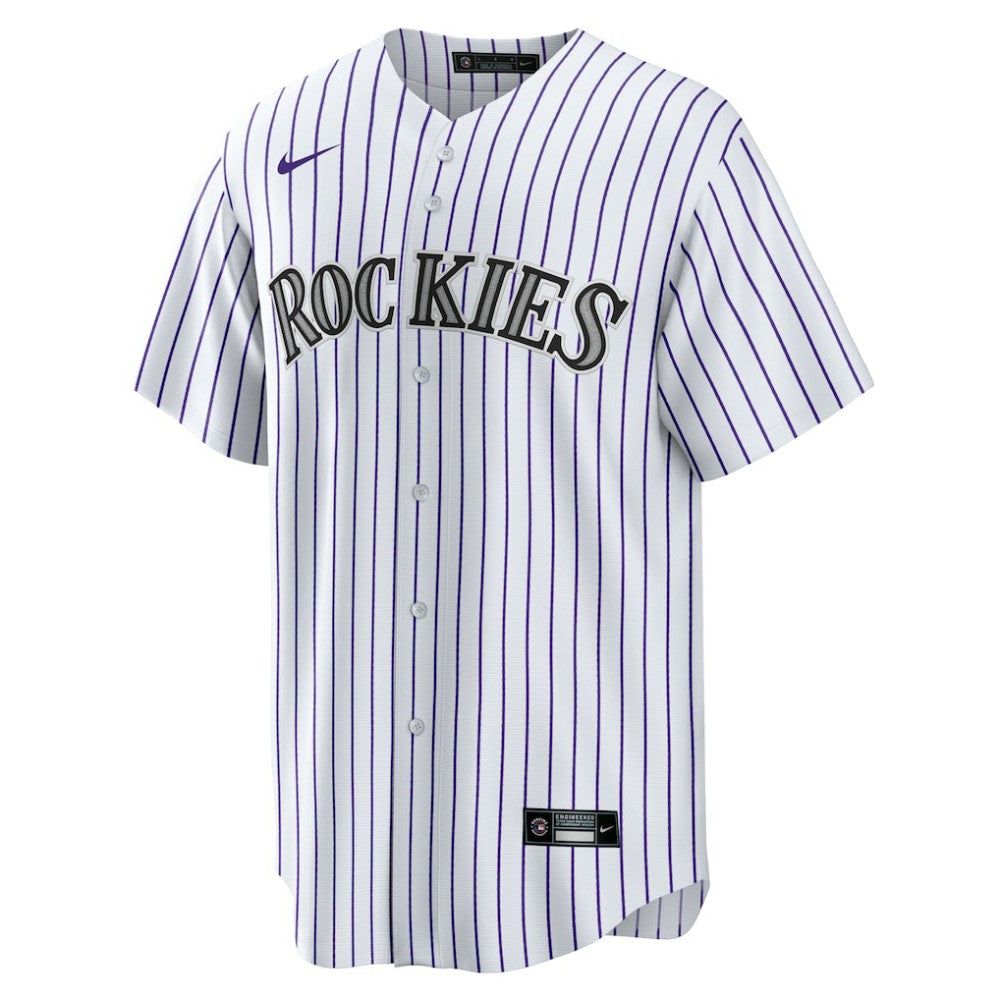 Colorado Rockies Nike Home  2025 Jackie Robinson Day Replica Jersey - White - Nike on Sale