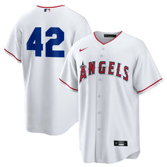 Los Angeles Angels Nike Home  2025 Jackie Robinson Day Replica Jersey - White - Nike Lifestyle