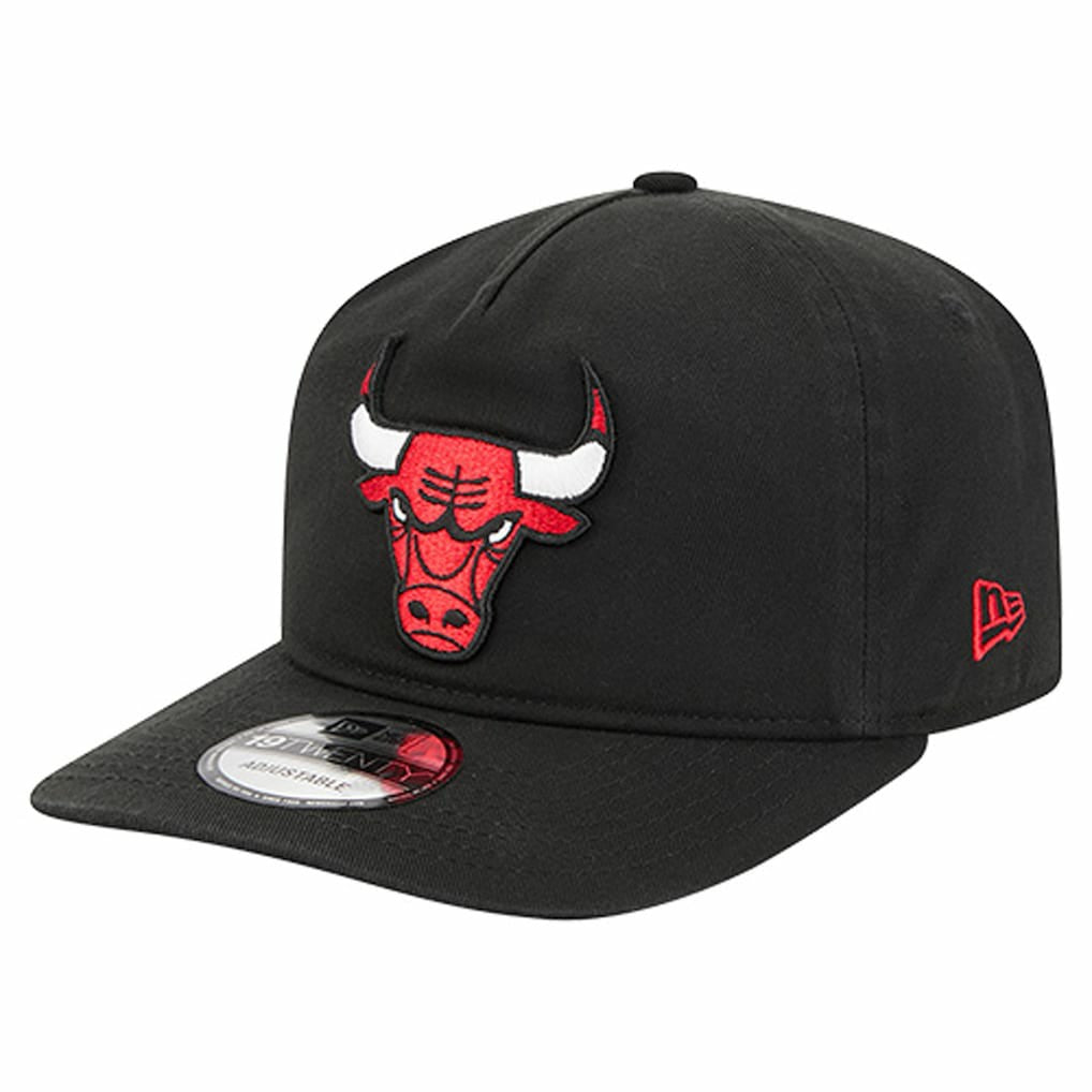 Chicago Bulls Cotton 19TWENTY Adjustable Hat Black | New Era