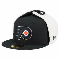 Philadelphia Flyers New Era Injection Dog Ear Classic Fitted Hat - Black - NHL 202906879