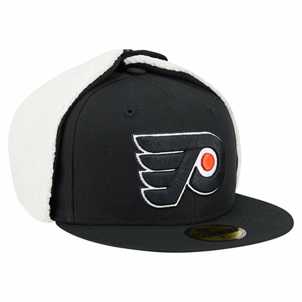 Philadelphia Flyers New Era Injection Dog Ear Classic Fitted Hat - Black - NHL 202906879