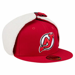 New Jersey Devils New Era Injection Dog Ear Classic Fitted Hat - Red - NHL 202906880