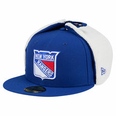 New York Rangers New Era Injection Dog Ear Classic Fitted Hat - Blue - NHL 202906883