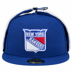 New York Rangers New Era Injection Dog Ear Classic Fitted Hat - Blue - NHL 202906883