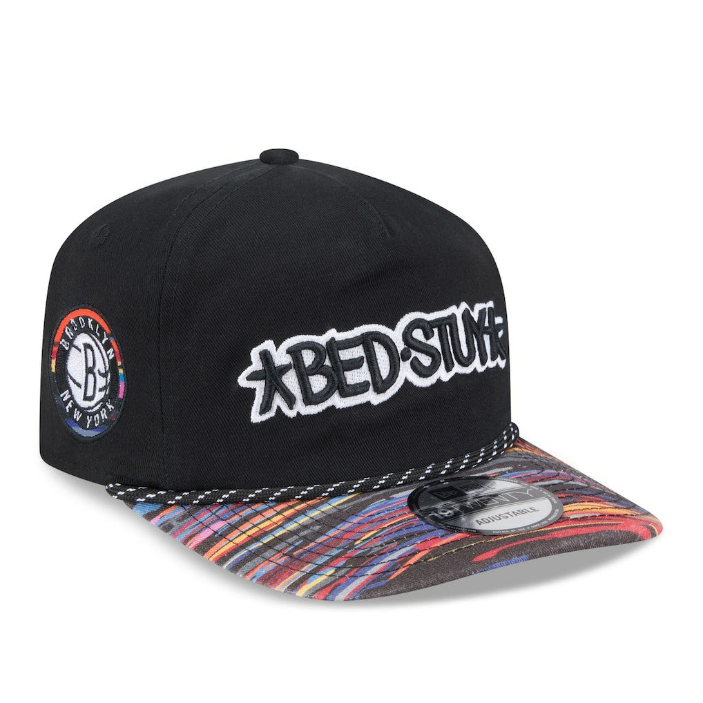 Brooklyn Nets 2025/26 City Edition 19TWENTY Adjustable Hat Black | New Era Lifestyle