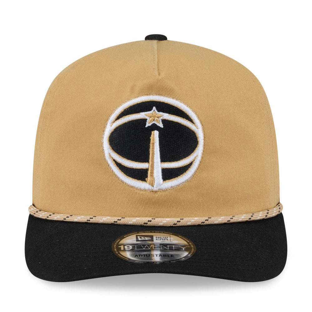 Washington Wizards 2025/26 City Edition 19TWENTY Adjustable Hat Gold/Black | New Era US