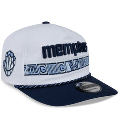 Memphis Grizzlies 2025/26 City Edition 19TWENTY Adjustable Hat White/Navy | New Era