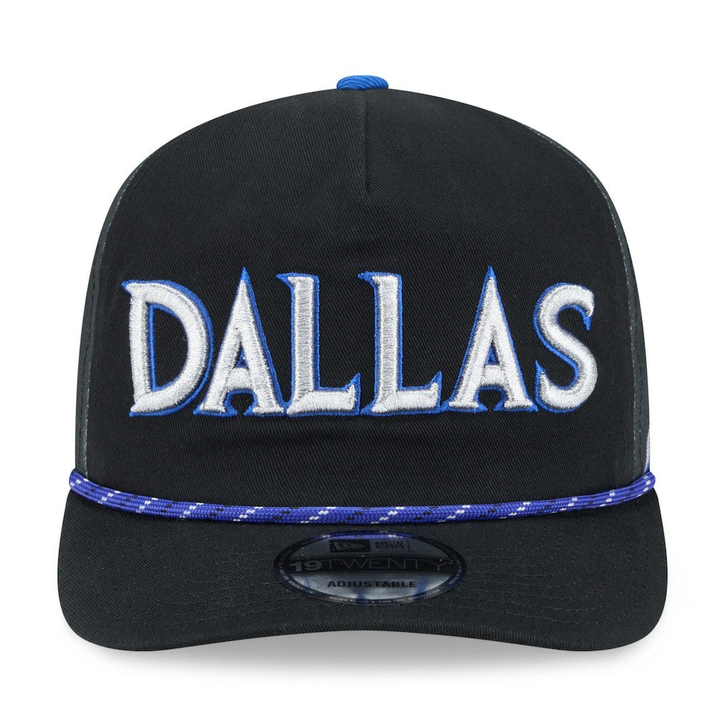 Dallas Mavericks 2025/26 City Edition 19TWENTY Adjustable Hat for sale Black | New Era