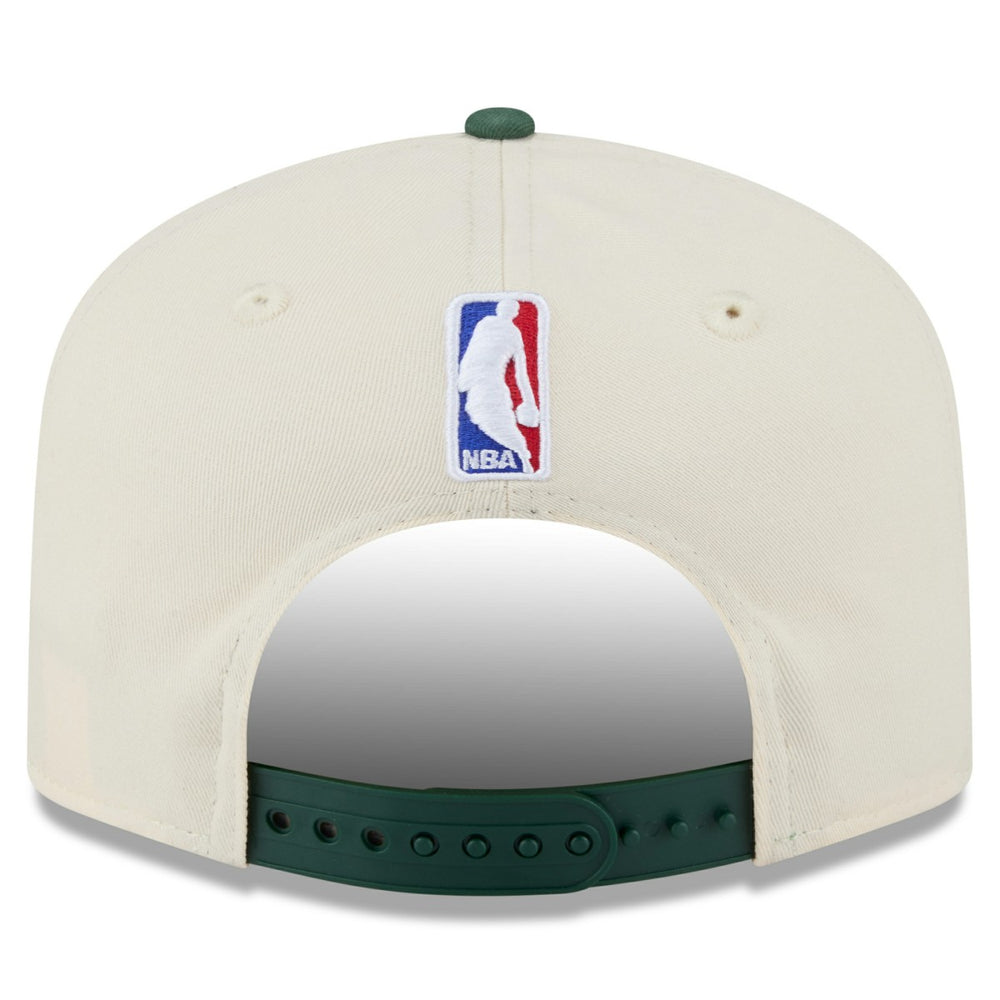 Milwaukee Bucks 2025/26 City Edition 19TWENTY Adjustable Hat Cream/Hunter Green | New Era US