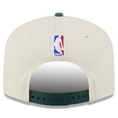 Milwaukee Bucks 2025/26 City Edition 19TWENTY Adjustable Hat Cream/Hunter Green | New Era US