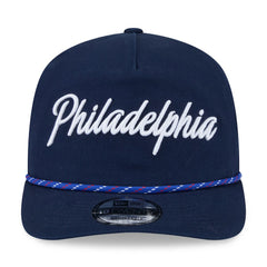 Philadelphia 76ers 2025/26 City Edition 19TWENTY Adjustable Hat Navy | New Era US