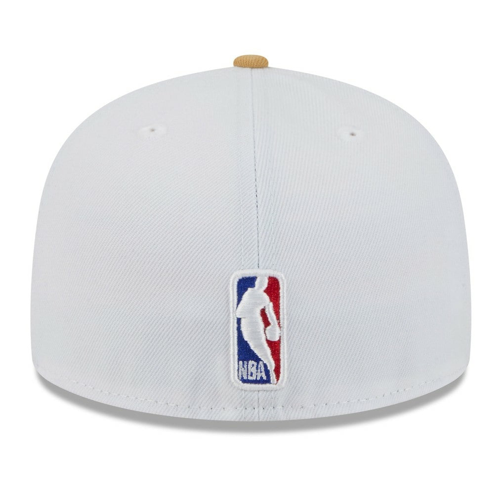 Boston Celtics 2025/26 City Edition 59FIFTY Fitted Hat White/Gold | New Era for sale