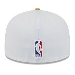 Boston Celtics 2025/26 City Edition 59FIFTY Fitted Hat White/Gold | New Era for sale