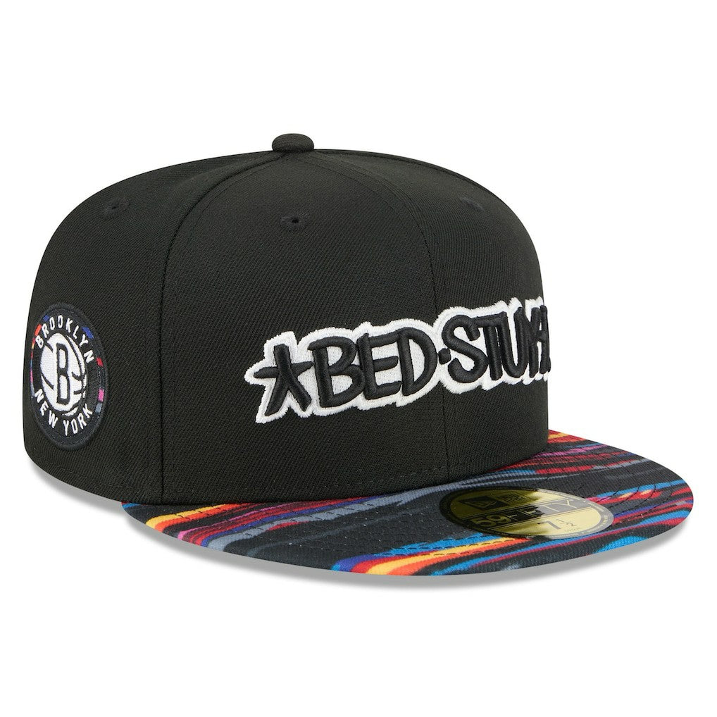 Brooklyn Nets 2025/26 City Edition 59FIFTY Fitted Hat Black | New Era for sale