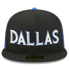Dallas Mavericks 2025/26 City Edition 59FIFTY Fitted Hat for sale Black | New Era online