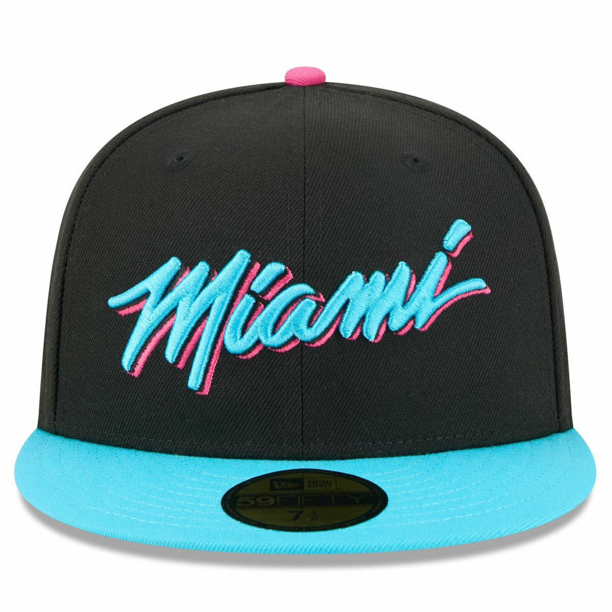 Miami Heat 2025/26 City Edition 59FIFTY Fitted Hat Black/Turquoise | New Era online