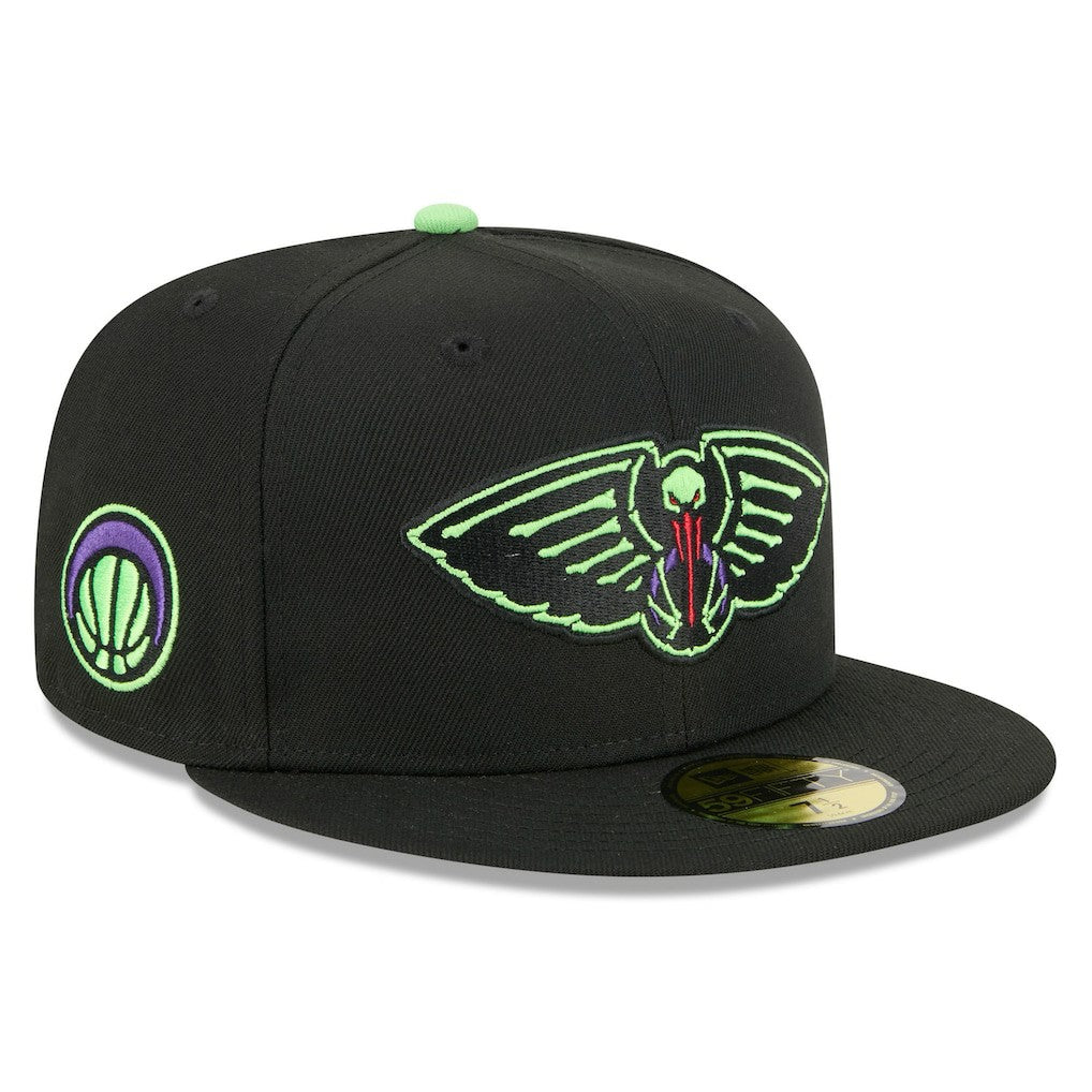 New Orleans Pelicans 2025/26 City Edition 59FIFTY Fitted Hat Black | New Era Near Me