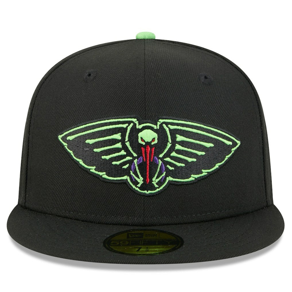 New Orleans Pelicans 2025/26 City Edition 59FIFTY Fitted Hat Black | New Era Near Me