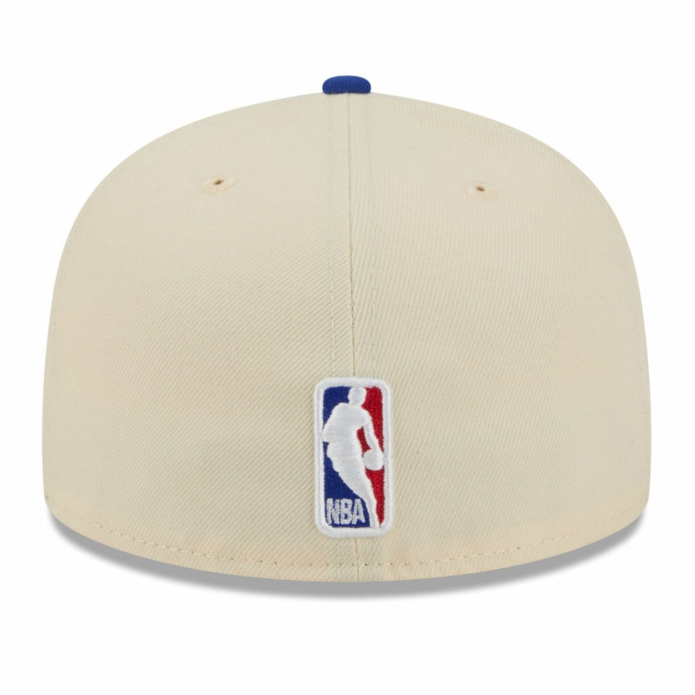 New York Knicks 2025/26 City Edition 59FIFTY Fitted Hat Cream/Blue | New Era outlet