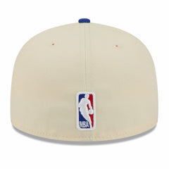 New York Knicks 2025/26 City Edition 59FIFTY Fitted Hat Cream/Blue | New Era outlet