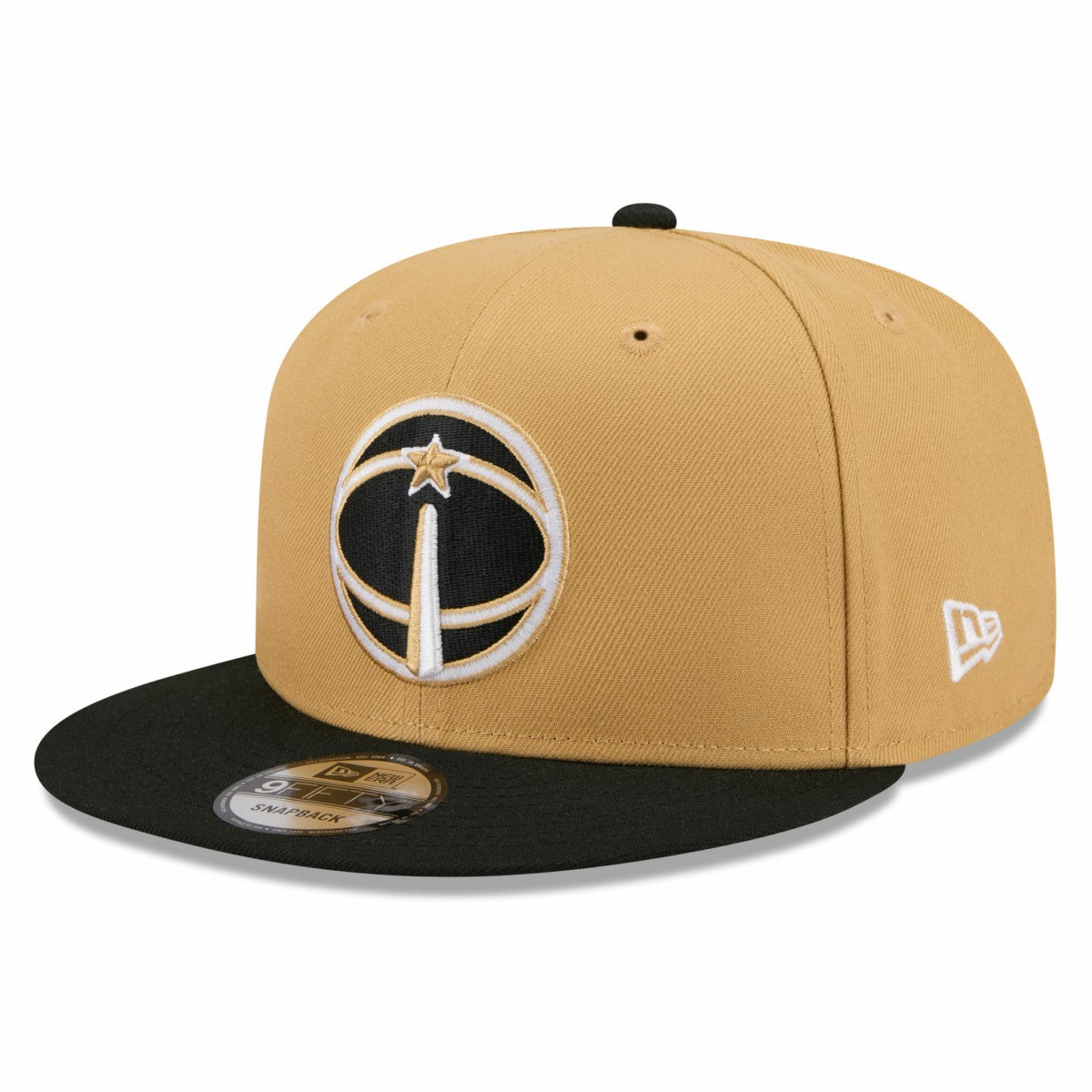 Washington Wizards 2025/26 City Edition 9FIFTY Snapback Hat Gold/Black | New Era Near Me