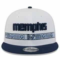 Memphis Grizzlies 2025/26 City Edition 9FIFTY Snapback Hat Light Blue/Navy | New Era online