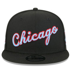 Chicago Bulls 2025/26 City Edition 9FIFTY Snapback Hat Black | New Era outlet
