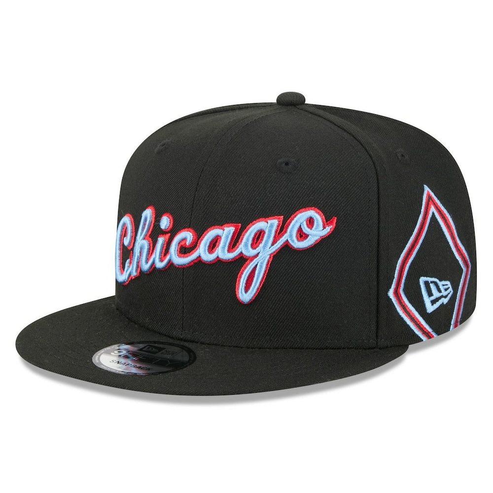 Chicago Bulls 2025/26 City Edition 9FIFTY Snapback Hat Black | New Era outlet