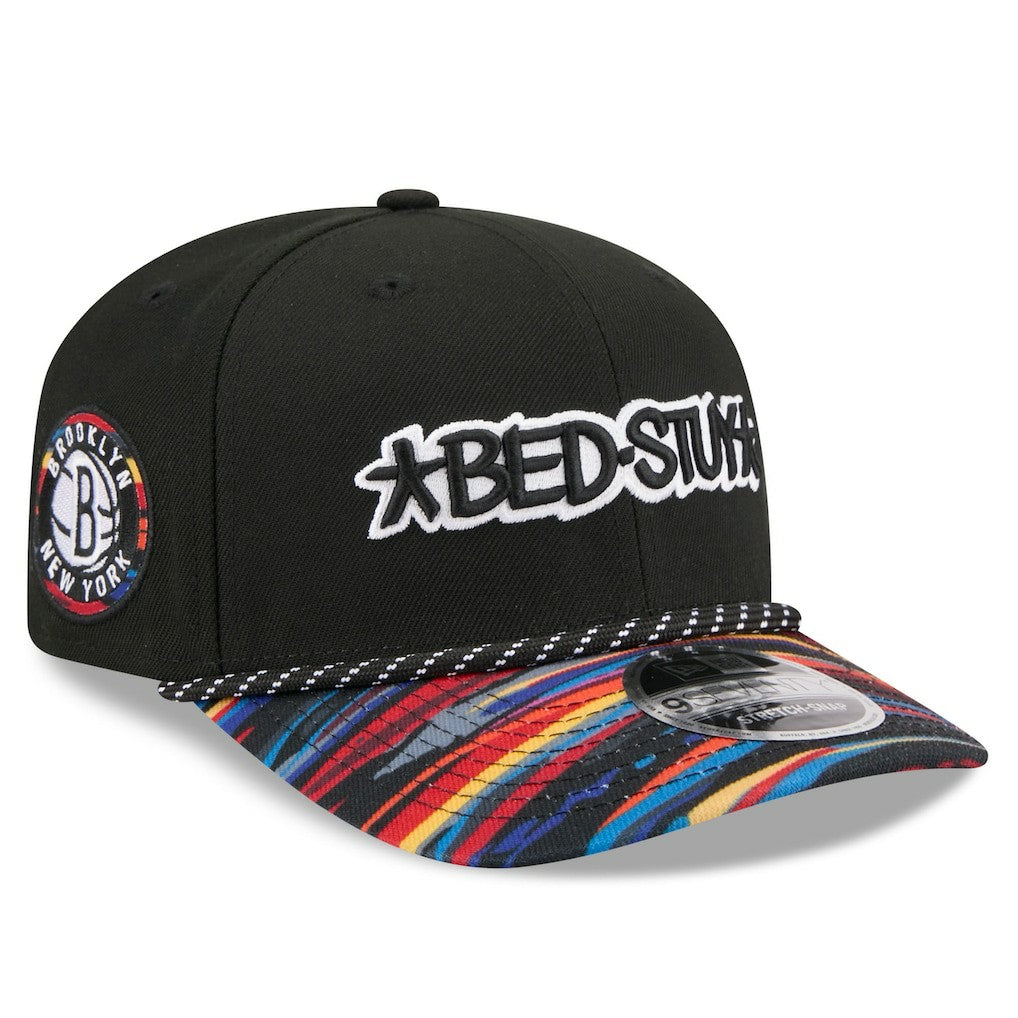 Brooklyn Nets 2025/26 City Edition 9SEVENTY Adjustable Hat Black | New Era
