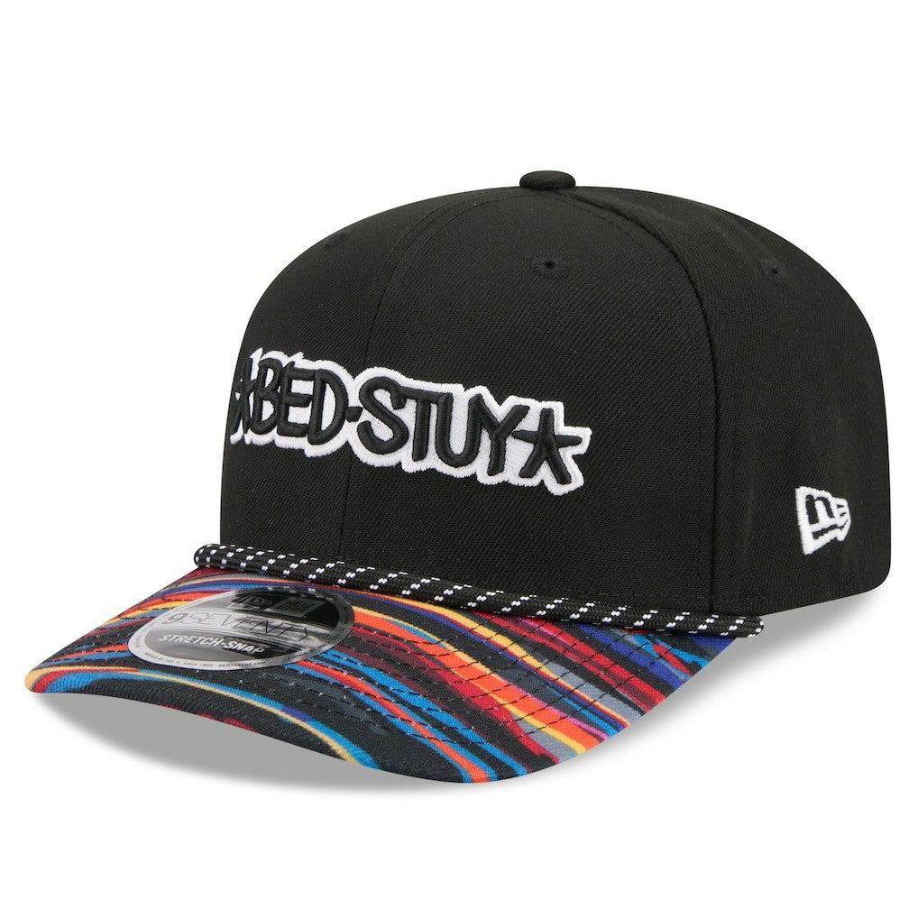 Brooklyn Nets 2025/26 City Edition 9SEVENTY Adjustable Hat Black | New Era