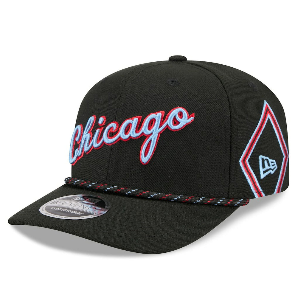 Chicago Bulls 2025/26 City Edition 9SEVENTY Adjustable Hat Black | New Era discount