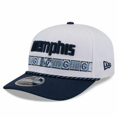 Memphis Grizzlies 2025/26 City Edition 9SEVENTY Adjustable Hat White/Navy | New Era Lifestyle