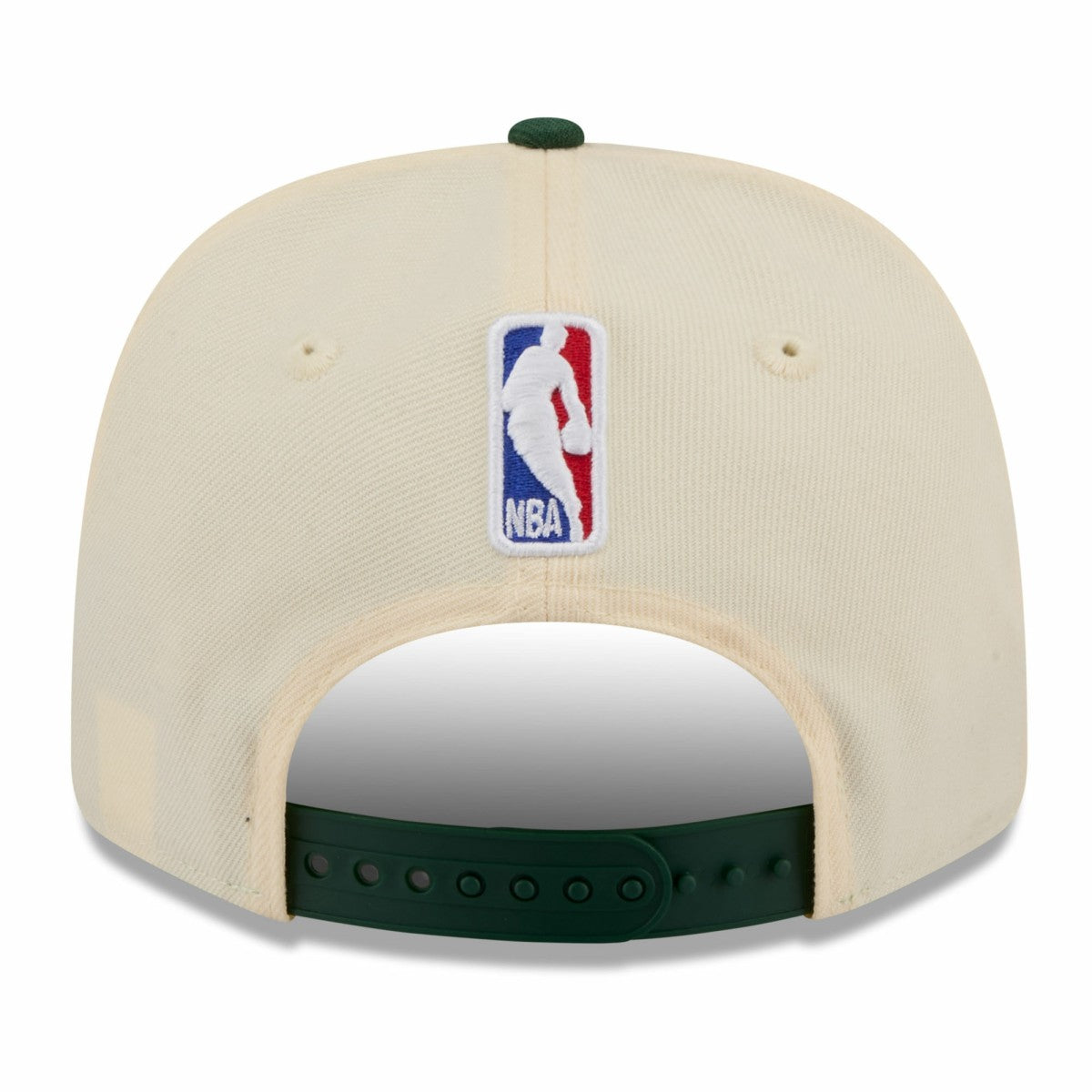 Milwaukee Bucks 2025/26 City Edition 9SEVENTY Adjustable Hat Cream/Hunter Green | New Era US