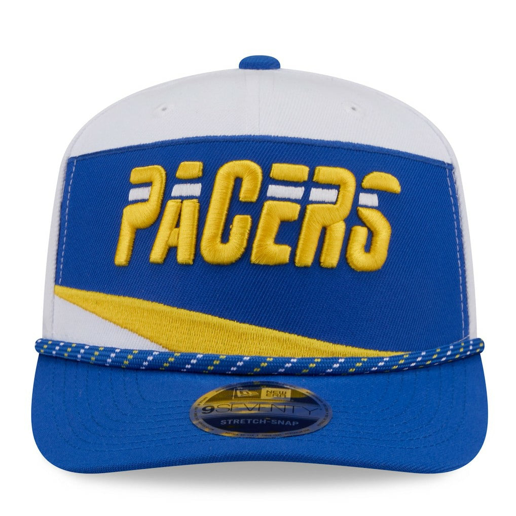 Indiana Pacers 2025/26 City Edition 9SEVENTY Adjustable Hat White/Blue | New Era US