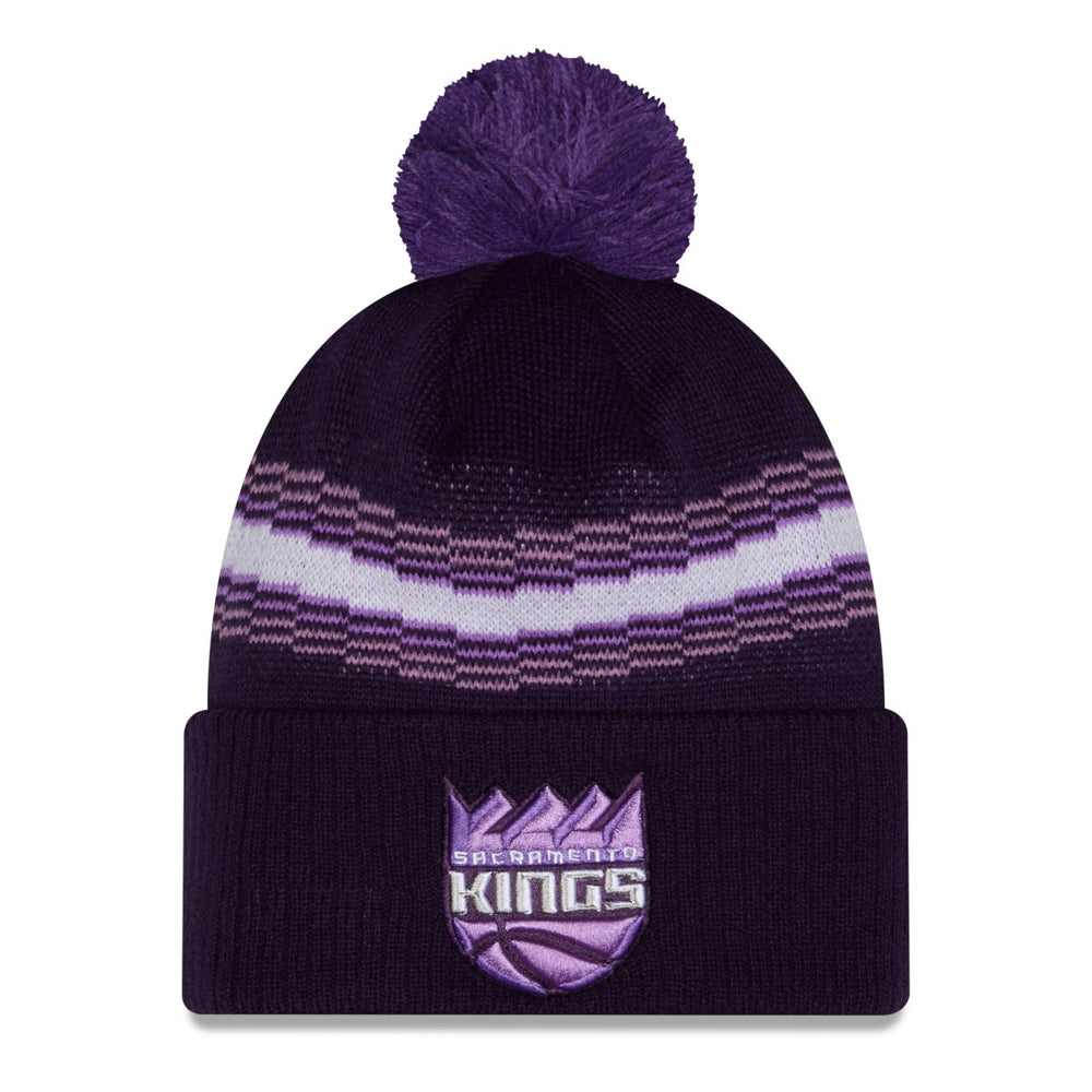 Sacramento Kings 2025/26 City Edition Cuffed Knit Hat with Pom Purple | New Era discount