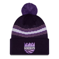 Sacramento Kings 2025/26 City Edition Cuffed Knit Hat with Pom Purple | New Era discount