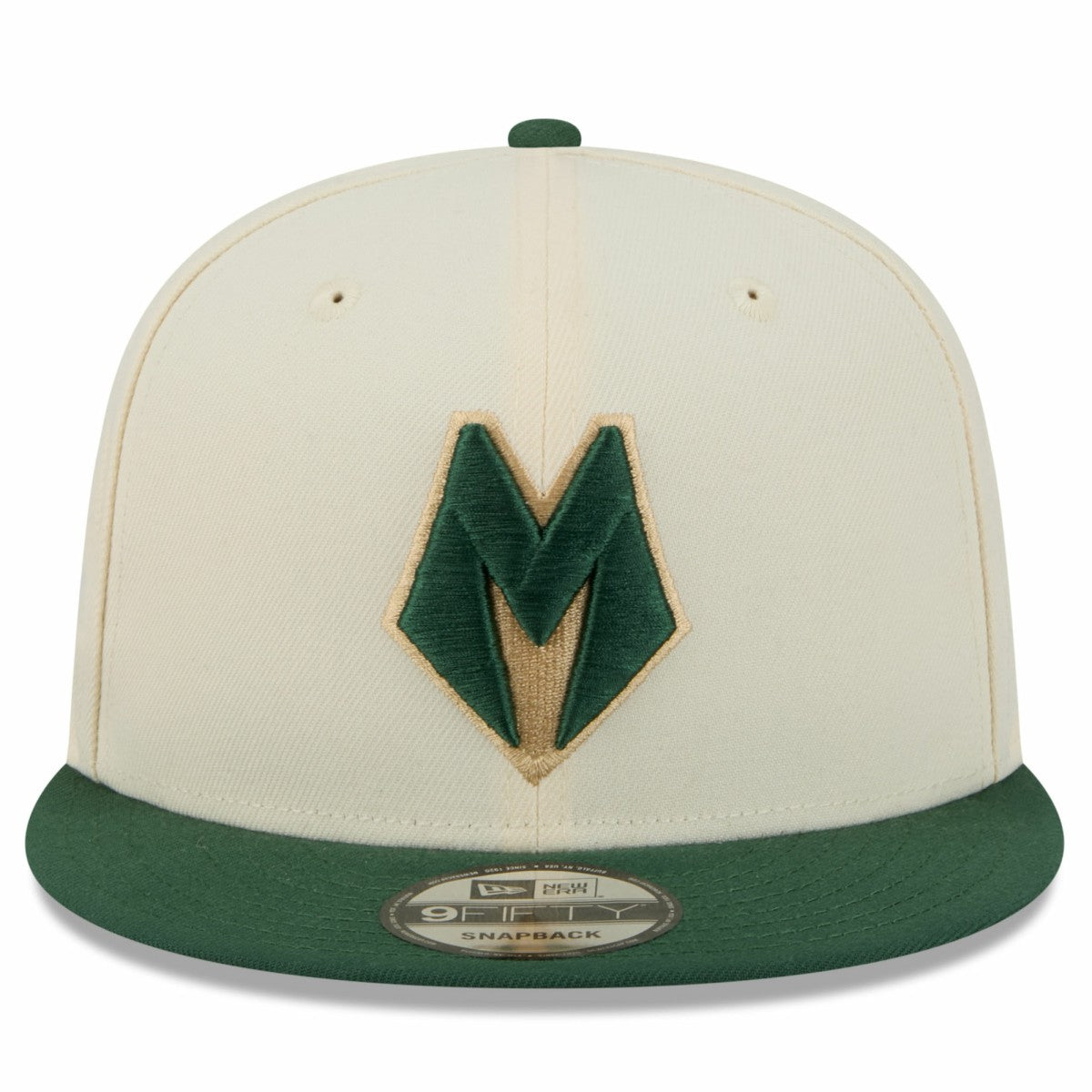 Milwaukee Bucks Youth 2025/26 City Edition 9FIFTY Snapback Hat Tan | New Era for sale